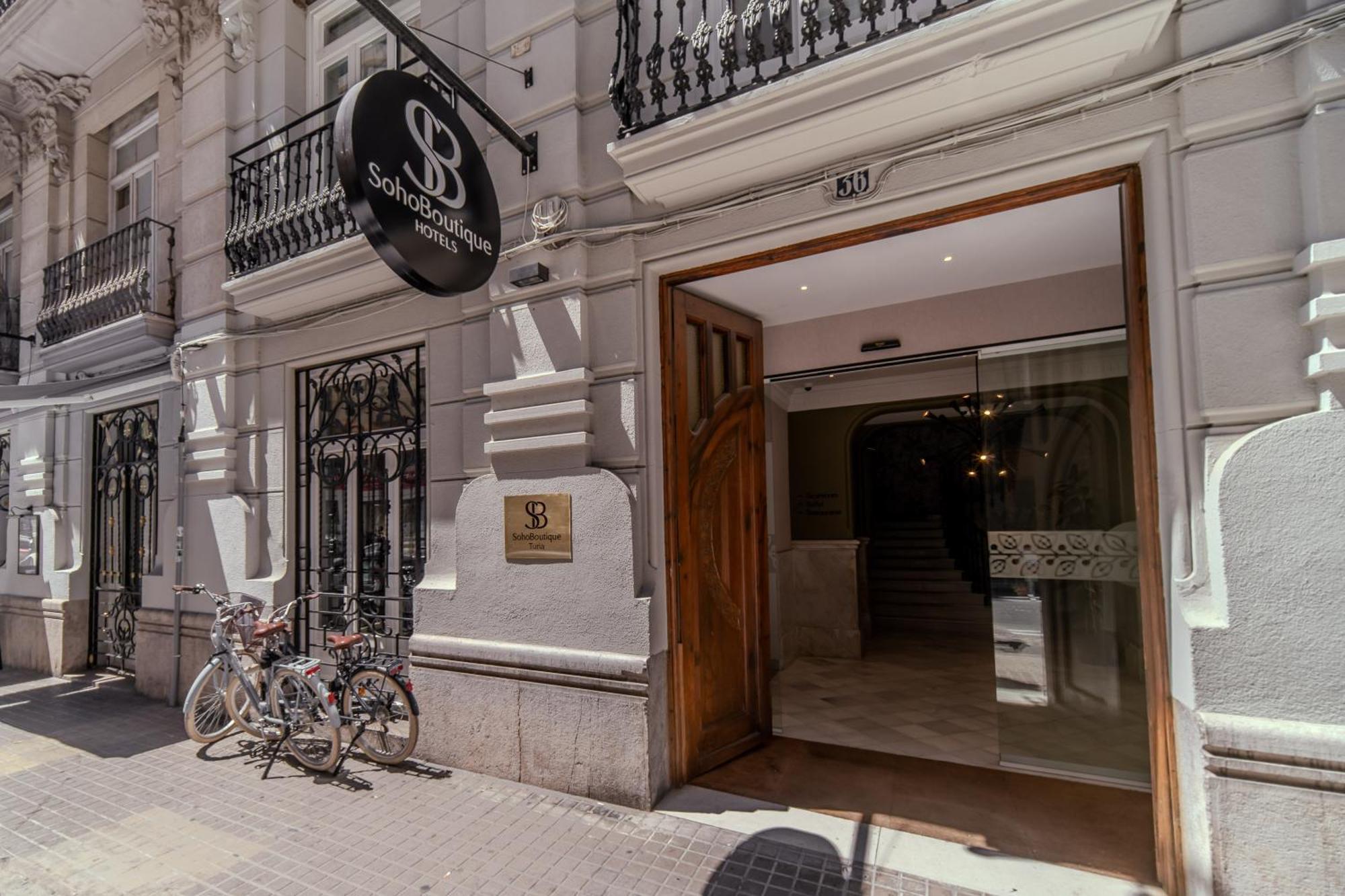 Hotel Soho Boutique Turia Valenza Esterno foto